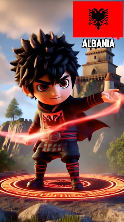 Albania shows the power of kuchiyose no jutsu 😍 #shorts #naruto #kuchiyose #ai