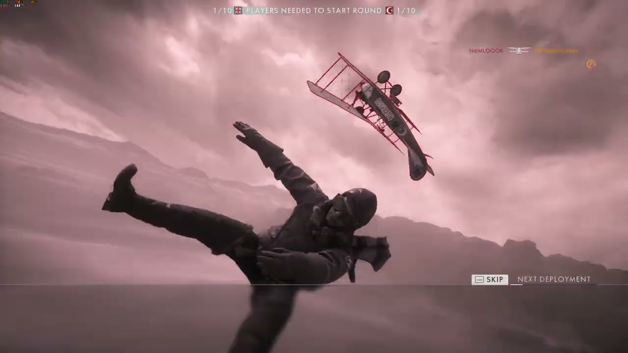 Battlefield 1 - One of the Best Attack Plane Dogfighters I've Ever Seen