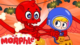morphle is scared of mila halloween special cartoons for kids my magic pet morphle