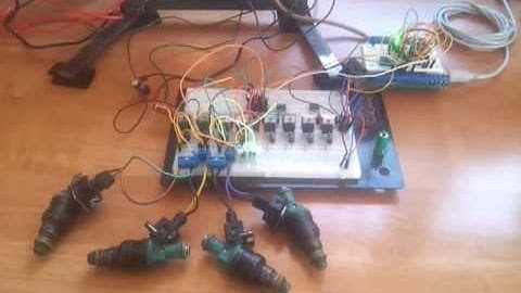 Arduino, Standalone Fuel Injection, Interrupts, LM1815, test