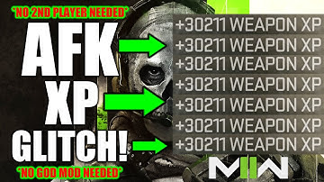 *NEW* AFK XP GLITCH IN MW2! SOLO MAX RANK XP GLITCH IN 1 GAME MW2 2022! Modern Warfare 2 POST PATCH