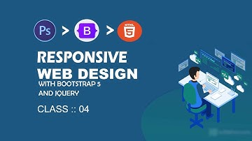 Convert PSD to HTML with CSS Bootstrap 5 & JQuery Full Responsive [ Class::04]