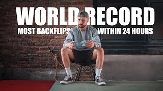WORLD RECORD ✅ '1.008 BACKFLIPS'