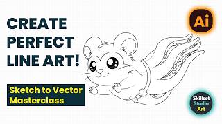 How to Turn ANY Sketch into Clean Line Art (Step-by-Step)