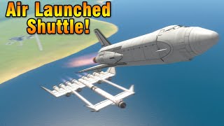 KSP: Air-Launching a Space Shuttle...a REAL concept from the 80s!
