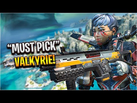 Valkyrie is INSANE on the new Storm Point map..