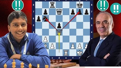 Crazy Move chess Game : 47 By Garry Kasparov vs Pranav V