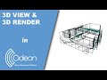 3D View and 3D Render in ODEON Room Acoustics Software