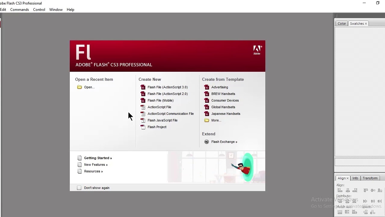 Tutorial Animasi Stickman di Adobe "Flash" CS3 - YouTube