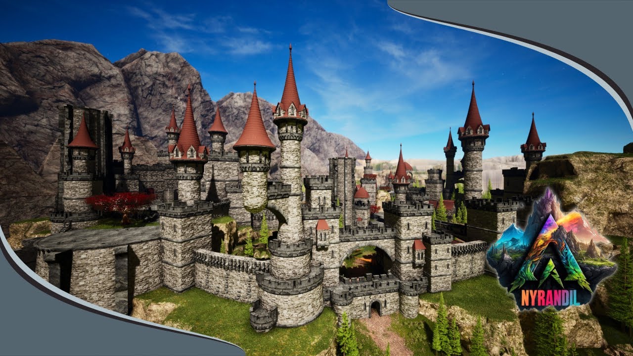 NEW Nyrandil Update: The castle has been added - Ark Survival Ascended ...