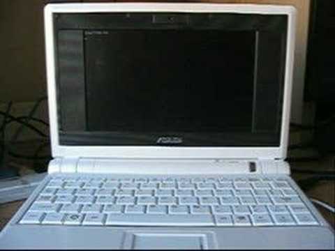 Eee PC booting Windows XP and Xubuntu