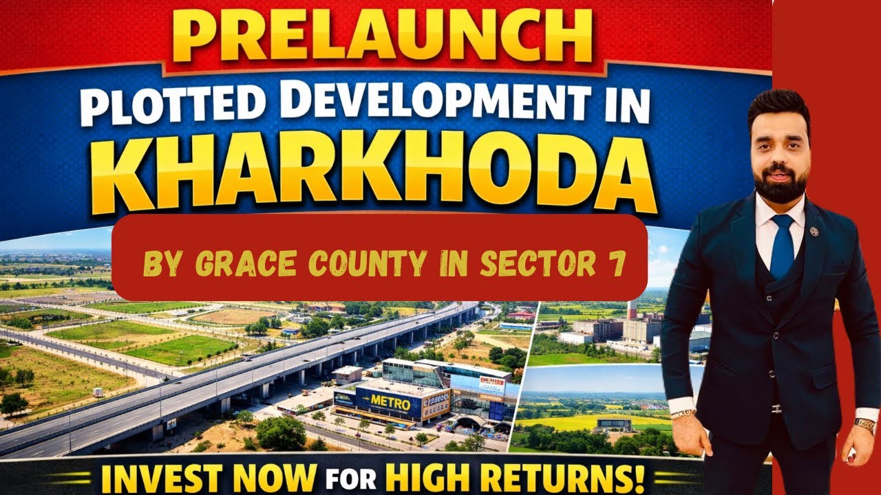 Plots in Kharkhoda | Grace County in Kharkhoda | Pre Launch Plots in Kharkhoda 