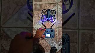 Adaptação de antenas externas no drone v666 #drone #quad #droneshots #v666