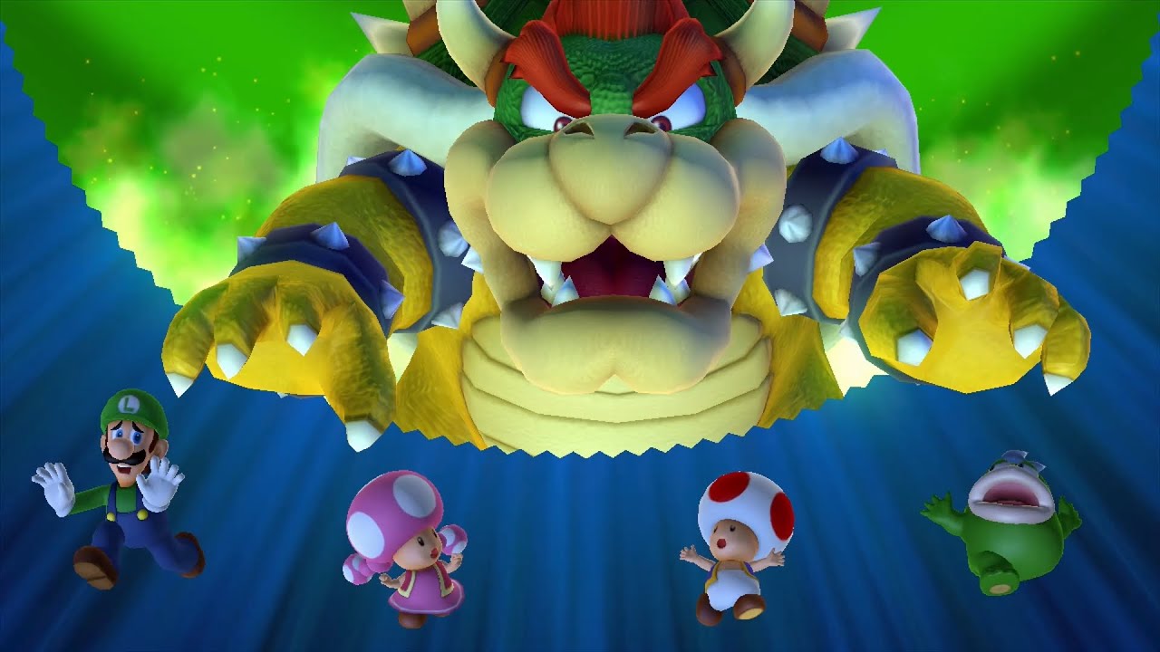 Mario Party 10 Bowser Party #399 Luigi, Toadette, Toad, Spike Chaos Castle Master Difficulty