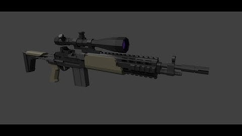 Speed Modelling an EBR In Blender (Mini-Update)