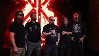 Kerry King - From Hell I Rise Interviews: Chapter 7: Where I Reign
Chapter 7 of the From Hell I Rise interview series, which examines the creation of Where I Reign
LISTEN TO FROM HELL I RISE: https://kerryking.rpm.link/fromhellirise
Follow Kerry:
Subscribe to Kerrys YouTube channel: https://www.youtube.com/channel/UCqQnPRwn_rP6a4073Wz5TZQ
Website: https://kerrykingofficial.com/
Instagram: https://www.instagram.com/kerrykingmusic/
Facebook: https://www.facebook.com/KerryKingOfficial
Twitter: https://twitter.com/KerryKingMusic
TikTok: https://www.tiktok.com/@kerrykingofficial?lang=en
Follow Reigning Phoenix Music:
IG: https://www.instagram.com/reigningphoenixmusicofficial
FB: https://www.facebook.com/ReigningPhoenixMusicOfficial
YT: https://youtube.com/@ReigningPhoenixMusicOfficial
X: https://x.com/r_p_m
Tiktok: https://www.tiktok.com/@reigning_phoenix_music
Film Credit:
Jim Louvau
Andrew Stu
For his debut album, From Hell I Rise, out now on Reigning Phoenix Music, King, on guitar, enlisted drummer Paul Bostaph (Slayer), bassist Kyle Sanders (Hellyeah), Phil Demmel (formerly Machine Head) on guitar, and vocalist Mark Osegueda (Death Angel). Working with producer Josh Wilbur (Korn, Lamb of God, Avenged Sevenfold, Bad Religion), the vast bulk of Kingâs solo album was recorded at Henson Studios in Los Angeles. Kerry King - From Hell I Rise Interviews: Chapter 7: Where I Reign