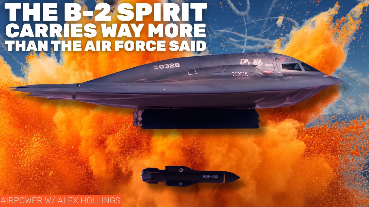 Why the Air Force LIED about the B-2'S MAX PAYLOAD