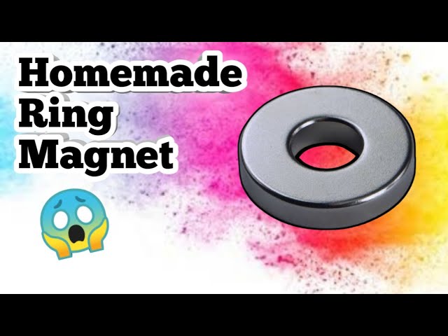 Ring Magnet - 18.5x9x4mm