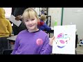 HDSB Director of Education Curtis Ennis teaches Grade 4 art