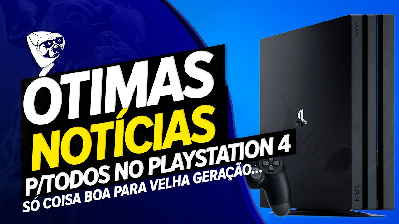 ÓTIMAS NOTÍCIAS PARA TODOS NO PLAYSTATION 4 AGORA! MELHOR NOTÍCIA PARA O PLAYSTATION! JOGO ATÉ 2030