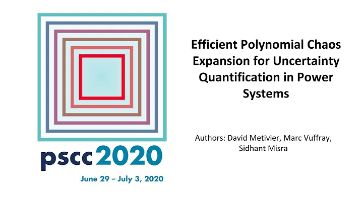 Efficient Polynomial Chaos Expansion for Uncertainty Quantification in Power Systems