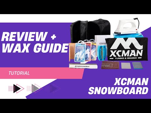 XCMAN Complete ski-snowboard tuning waxing combo kit met waxing