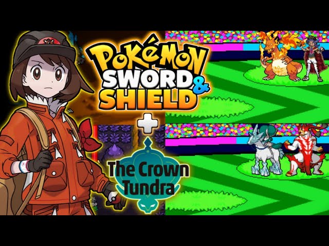 Pokemon Sword and Shield GBA ROM Hack With Crown Tundra and isle of Armor &  More!!