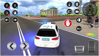 Polis Simülatörü 2021  Polis araba oyunu ışıklı polis arabası polis sireni araba oyunları screenshot 5