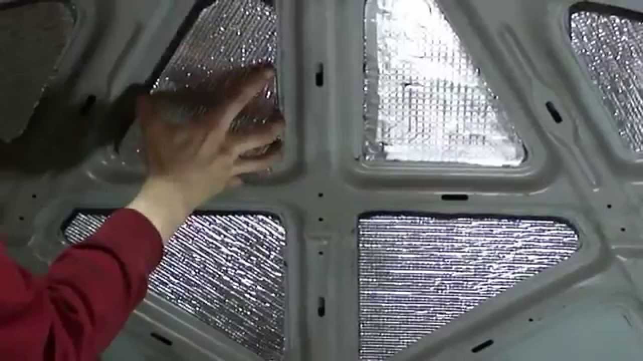 Тепловиброизоляция капота