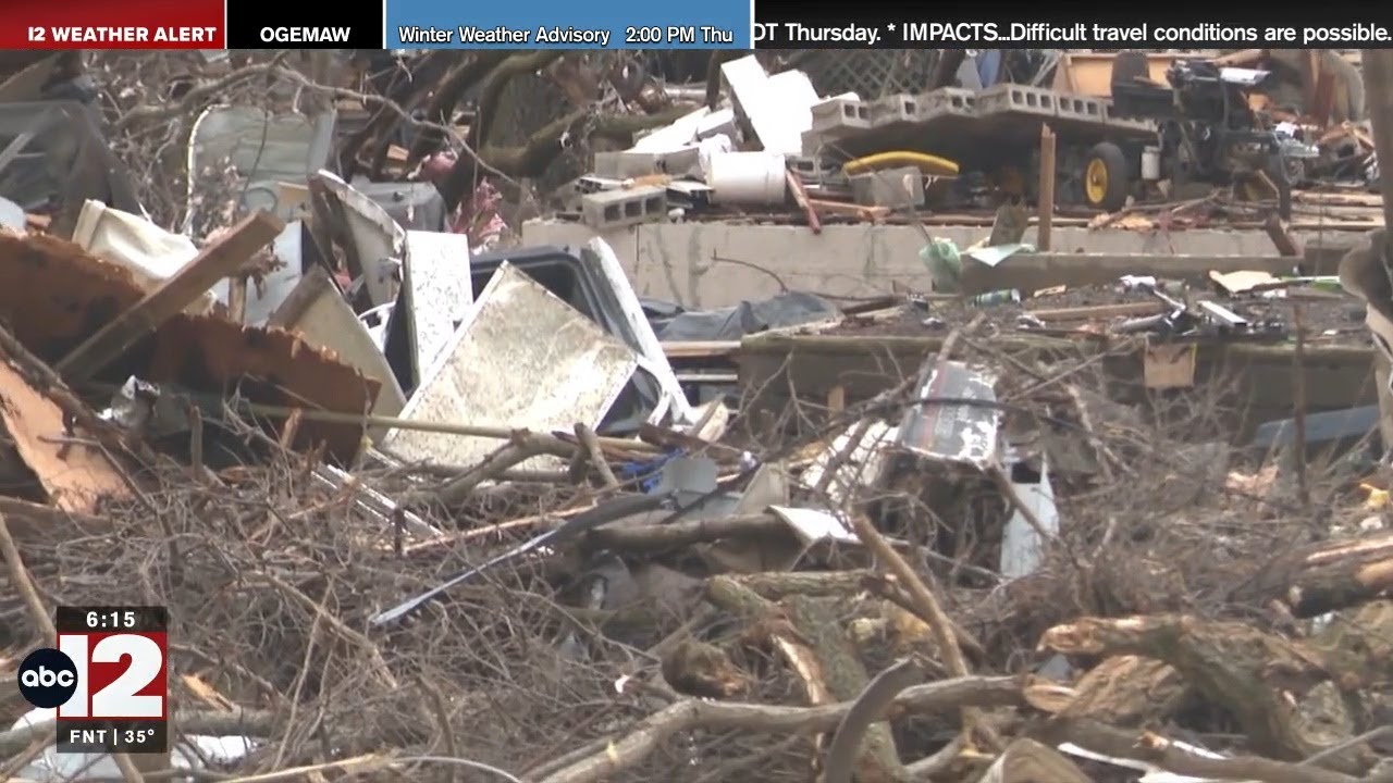 Gov. Whitmer seeks disaster aid after deadly Michigan tornadoes - YouTube