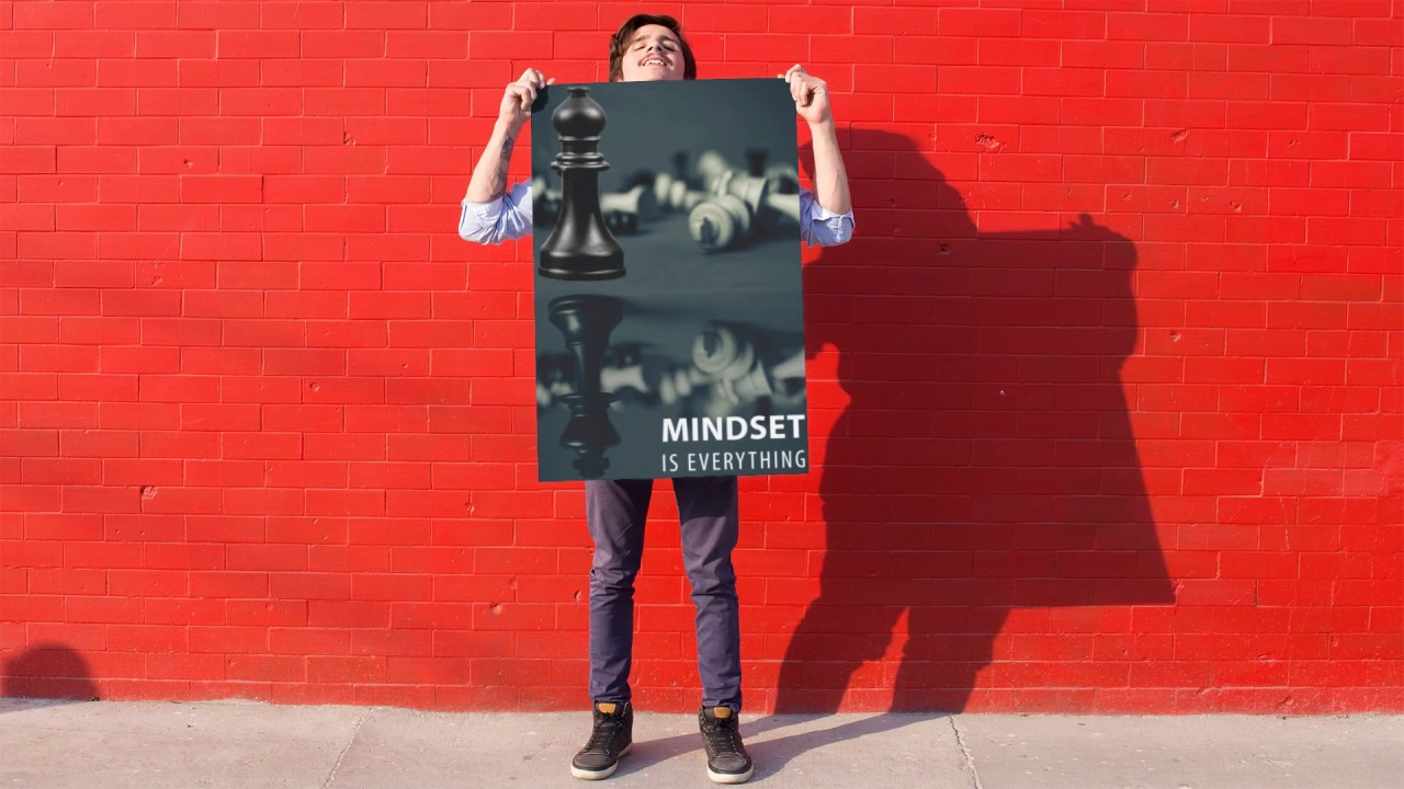 Mindset is Everything Poster Product Showcase YouTube