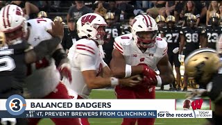 Badgers use balanced attack to roll over Purdue in Big Ten opener