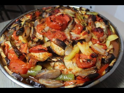 Tavuklu Tepsi Kebabi Tarifi | Et Ve Tavuk Yemekleri