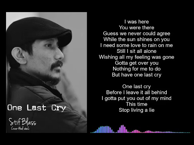 One Last Cry -  Stif Blass (Cover) class=