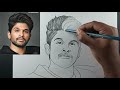 Drawing allu arjun  how to draw allu arjun step by step  drawing tutorial