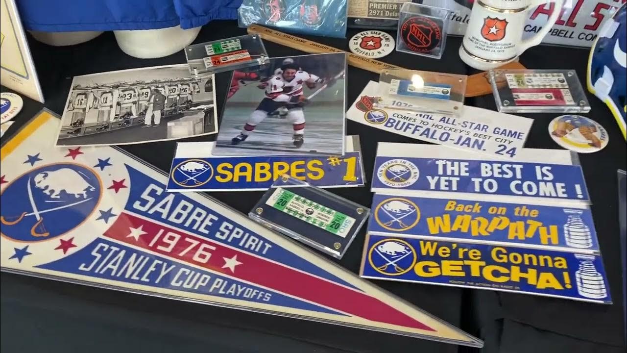 Hockey Exhibit, Buffalo Sabres 40 Years, memorabilia and artifacts