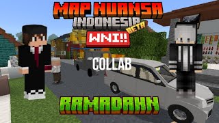 RILIS‼️SHARE MAP NUANSA INDONESIA WNI X RAMADHAN (BETA) MINECRAFT BEDROCK. 1.21+