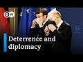 Ukraine crisis: Macron, Scholz discuss response to Russia | DW News