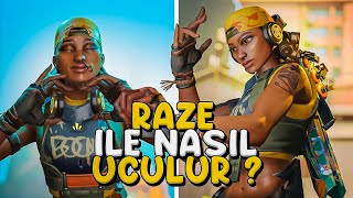 RAZE İLE NASIL UÇULUR ?  / VALORANT RAZE SPLİT TAKTİKLERİ