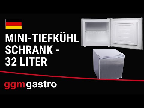 Mini-Tiefkühlschrank - 32 Liter - mit 1 Tür - GGM Gastro