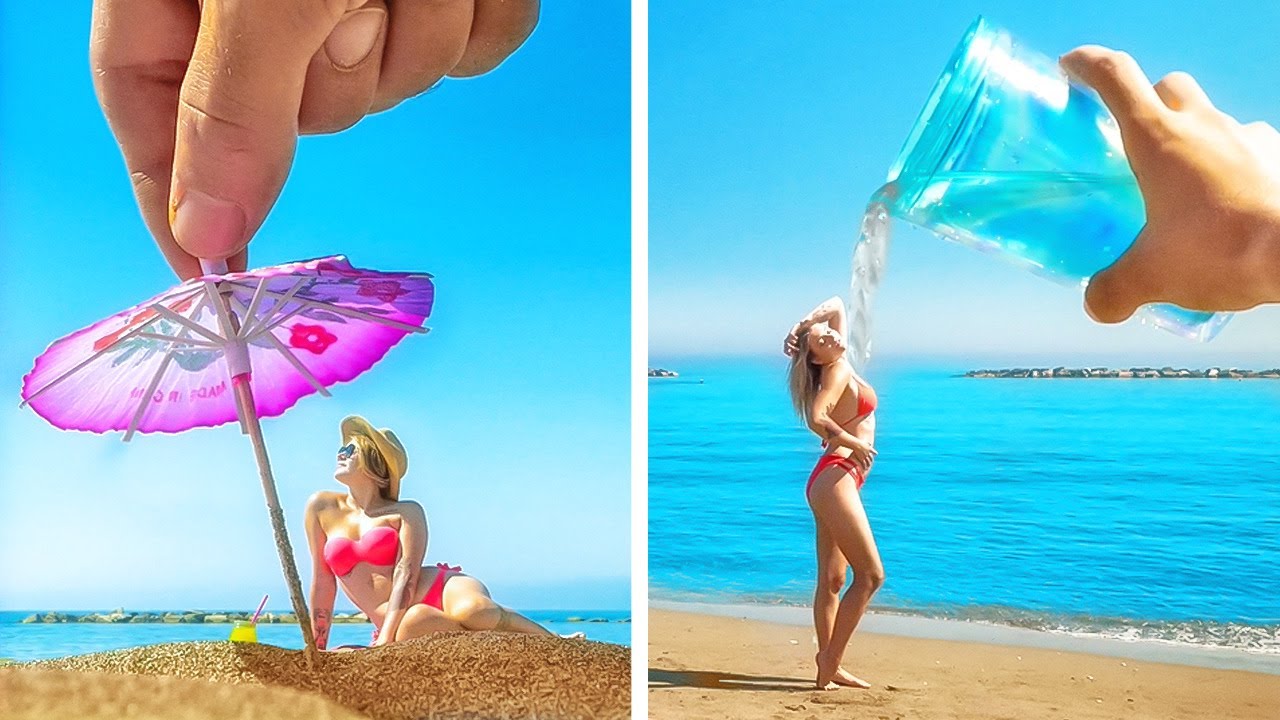 Easy And Creative Beach Photo Ideas