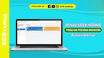 Aplikasi sistem informasi pengajuan perizinan mahasiswa berbasis web free