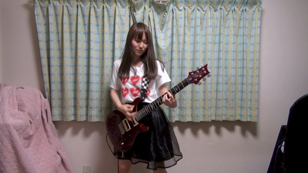 One Ok Rock Nothing Helps ギターで弾いてみた 星井あお 旧芸名ゆきこ Youtube