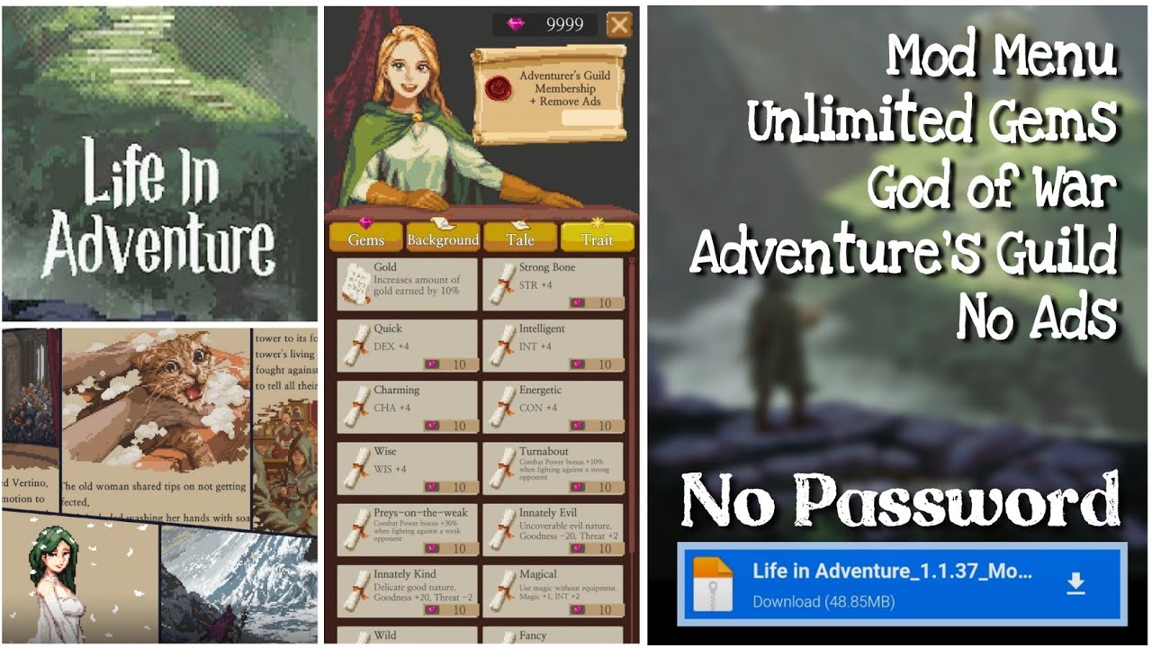 Life in Adventure Mod Apk 1.1.47 (Many Gems, Always Win