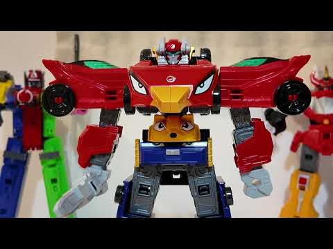 Power Rangers RPM High Octane Megazord/ 炎神戦隊ゴーオンジャー エンジンオー [Bandai Namco DXROBO UNIVERSE]