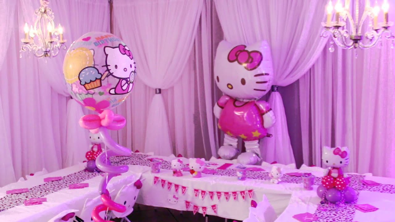 Tess Hello Kitty Birthday Party Youtube