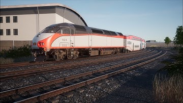 Train Sim World 6 Early Riser scenario in MP36PH (sorry for audio and lag)