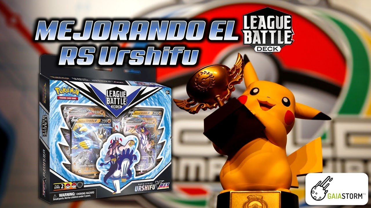 Pokemon TCG – League Battle Deck Urshifu VMAX Golpe Rápido – Baraja Lista De 60 Cartas Con Cartas Aluminio Y Código Online