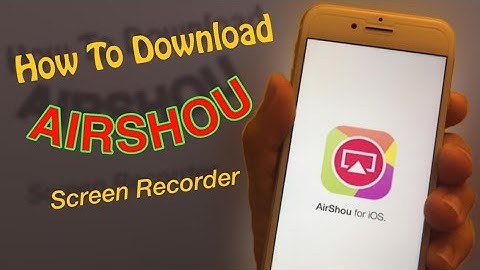 How To Download AirShou Screen Recorder (iOS - No Jailbreak) Sep. 2016