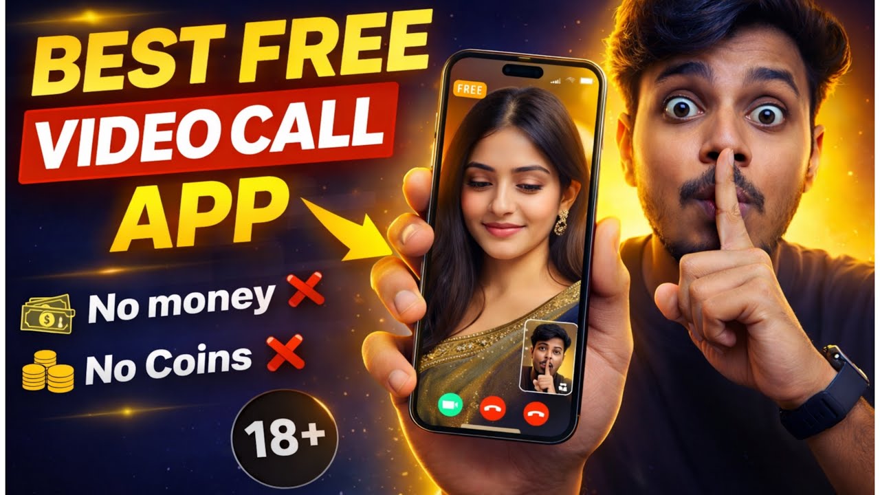 Top 3 Free Video Call Apps | Video Call App 2026  | 2026 best video chats apps | New Video Call App